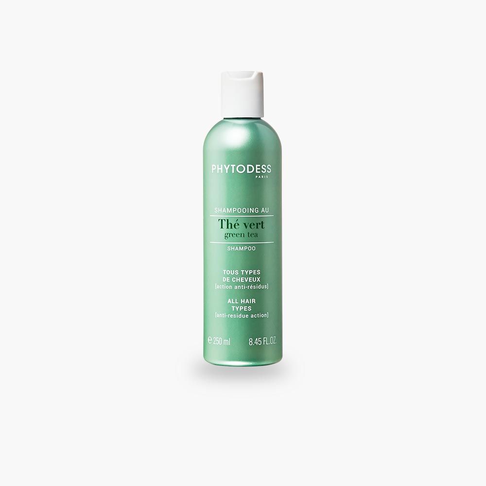 Shampooing au thé vert - Action anti-résidus