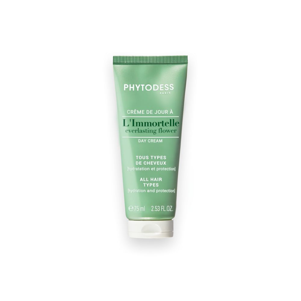 Crème de jour à l'Immortelle - Tous types de cheveux - Hydratation et protection