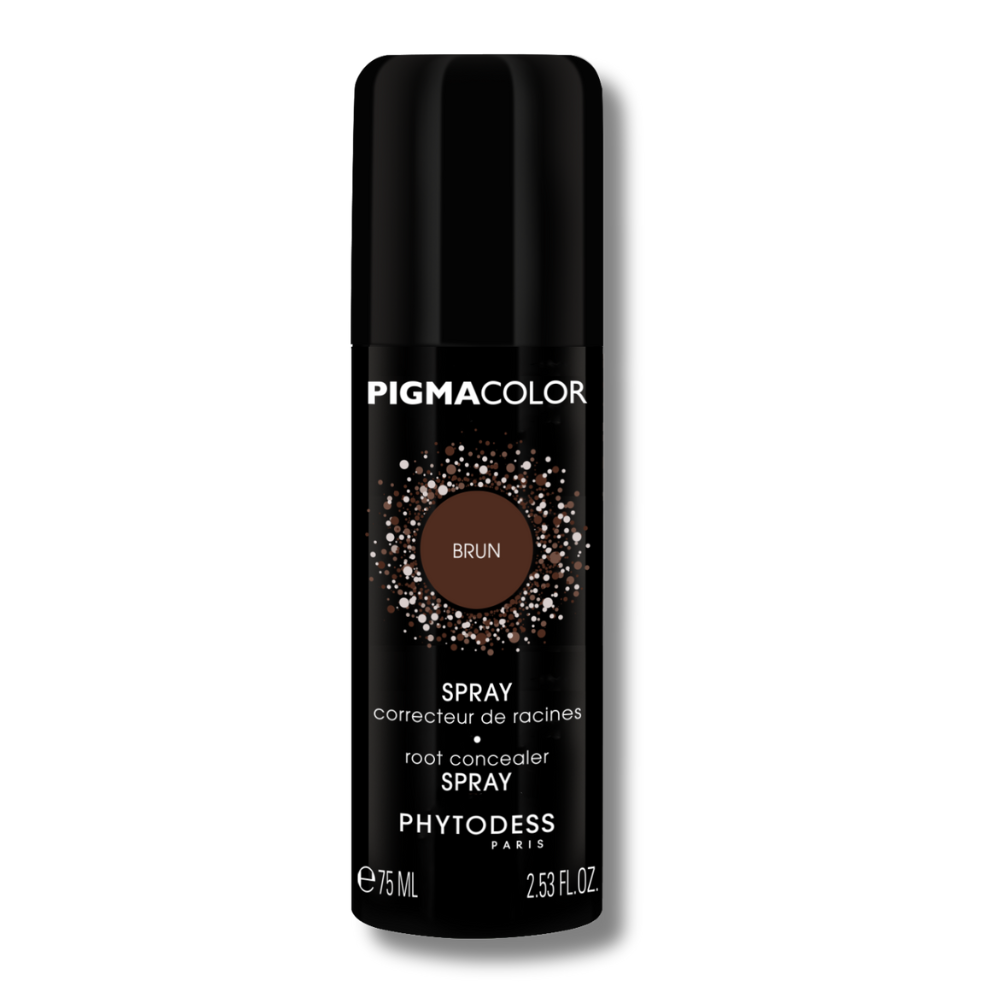 Spray correcteur de racines brun