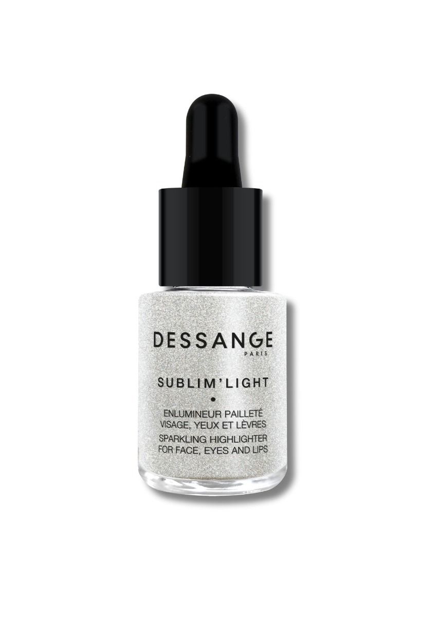 Enlumineur pailleté visage yeux et lèvres - Lumières d'or